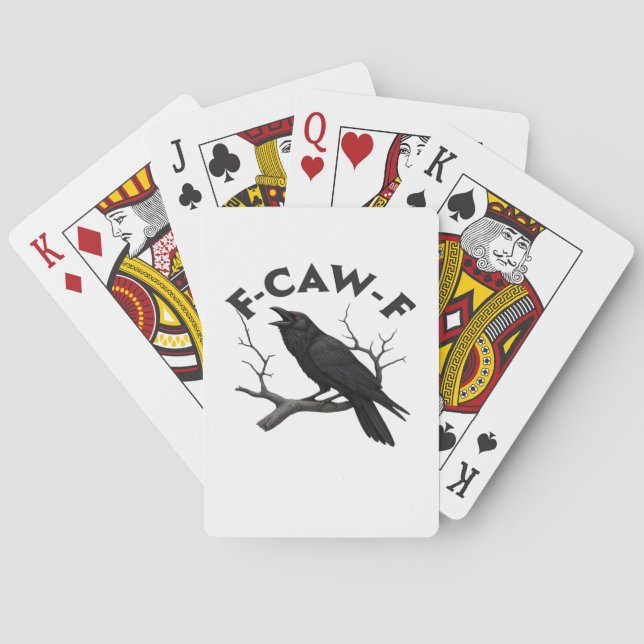 F-Caw-F Essential Creative Style Playing Cards (Back)