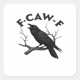 F-Caw-F Essential Creative Style Square Sticker
