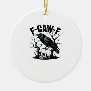 F-Caw-F Essential Minimal Clean Ceramic Tree Decoration