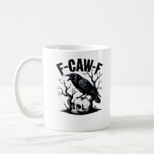 F-Caw-F Essential Minimal Clean Coffee Mug
