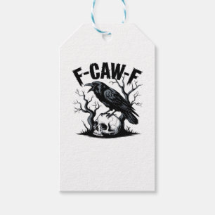 F-Caw-F Essential Minimal Clean Gift Tags