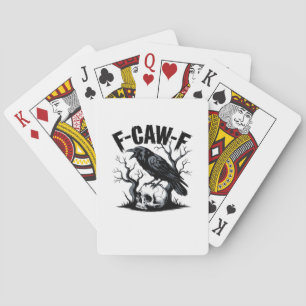 F-Caw-F Essential Minimal Clean Playing Cards