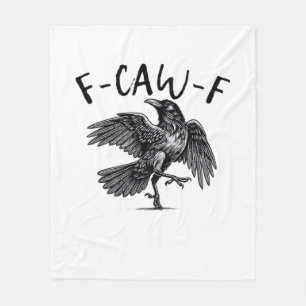 F-Caw-F Essential Retro Classic Fleece Blanket