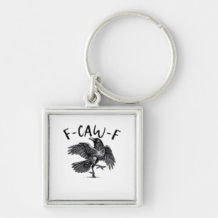 F-Caw-F Essential Retro Classic Key Ring