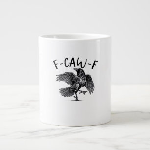 F-Caw-F Essential Retro Classic Large Coffee Mug