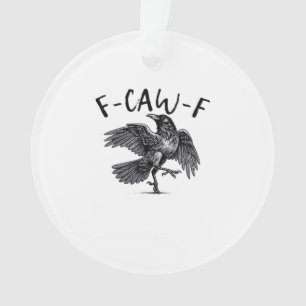 F-Caw-F Essential Retro Classic Ornament