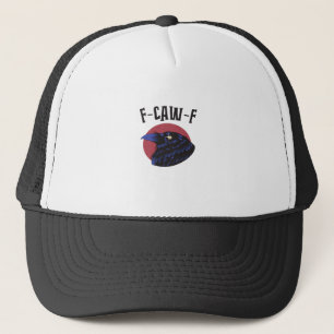F-Caw-F Essential Retro Graphic Trucker Hat