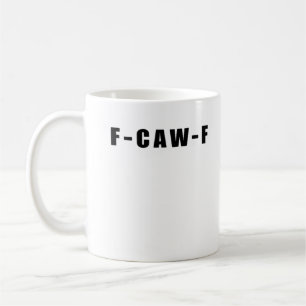F-Caw-F Essential Simple Clean Coffee Mug