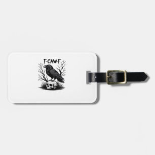 F-Caw-F Essential Vintage Cool Luggage Tag
