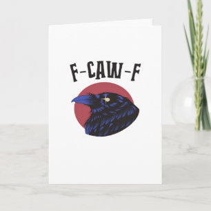 F Caw F Essential Vintage Graphic Look Card