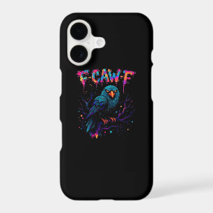F Caw F Funny Bird Crow Raven Pun Joke Saying