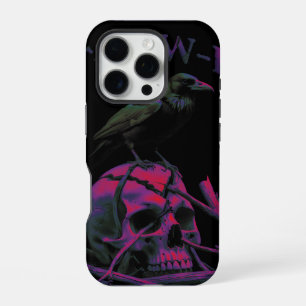 F-Caw-F Funny Black Crow Bird iPhone 16 Pro Case