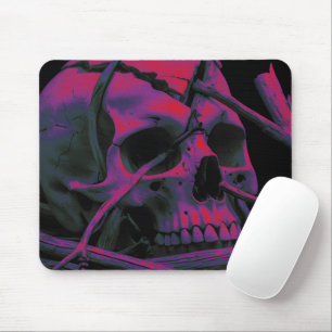 F-Caw-F Funny Black Crow Bird Mouse Mat
