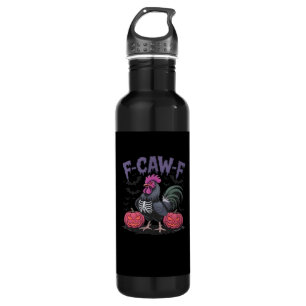 F-Caw-F Funny Chicken Classic Simple Style 710 Ml Water Bottle