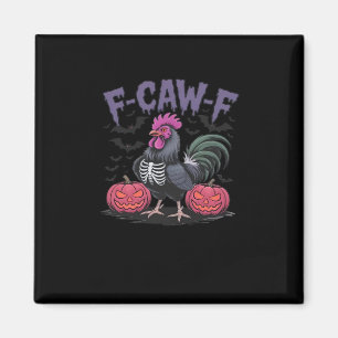 F-Caw-F Funny Chicken Classic Simple Style Magnet