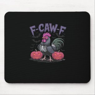 F-Caw-F Funny Chicken Classic Simple Style Mouse Mat