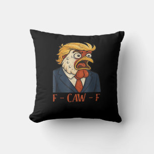 F-Caw-F Funny Chicken Classic Vintage Cool Cushion