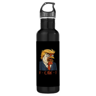 F Caw F Funny Chicken Classic Vintage Cool Style 710 Ml Water Bottle