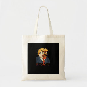 F-Caw-F Funny Chicken Classic Vintage Cool Tote Bag
