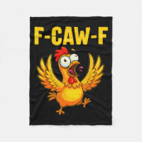 F-caw-f Funny Chicken – Crazy Farm Animal Humour