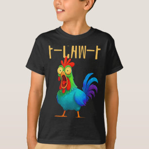 F-caw-f Funny Chicken Humour Quote Rooster Meme _7 T-Shirt