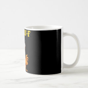 F-caw-f Funny Chicken Humour Quote Rooster Meme (o Coffee Mug