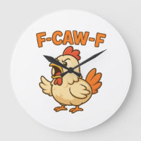F-CAW-F Funny Chicken | Quote Rooster Meme T-shirt