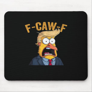 F-Caw-F Funny Chicken Rooster Classic Mouse Mat