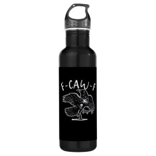 F Caw F Funny Design  710 Ml Water Bottle