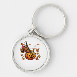 F-Caw-F Funny For Men Women Thanksgiving-Christmas Key Ring