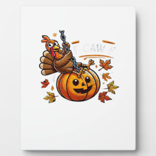F-Caw-F Funny For Men Women Thanksgiving-Christmas Plaque