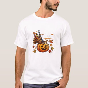 F-Caw-F Funny For Men Women Thanksgiving-Christmas T-Shirt