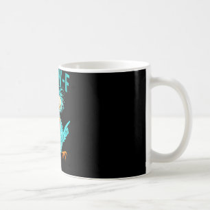 F-caw-f Funny Rooster Chicken Farm Animal Humour B Coffee Mug