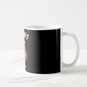 F-caw-f Funny Rooster Chicken Pun Meme Coffee Mug