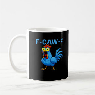 F-Caw-F Graphic Gear Creative Design Coffee Mug