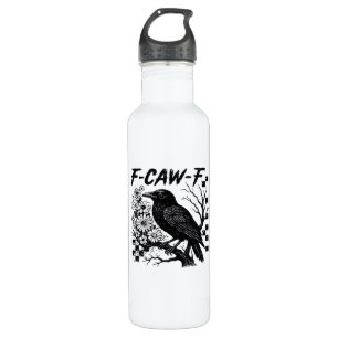 F-Caw-F Halloween Bird 710 Ml Water Bottle