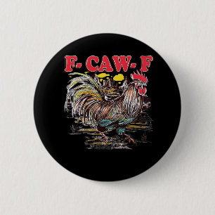 F-Caw-F Hei Hei Moana Rooster Classic Funny Graphi 6 Cm Round Badge