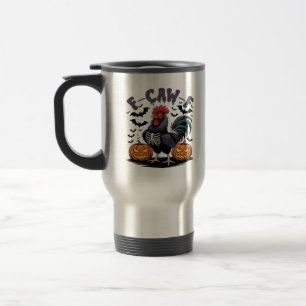 F-Caw-F Humor Crow Funny Gothic Travel Mug