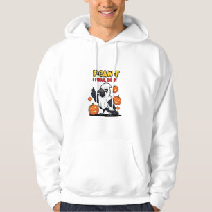 F-Caw-F I Mean Boo Funny Spooky Halloween Skull Hoodie