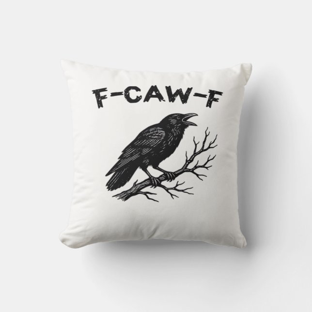 F-Caw-F Minimal Clean Cushion (Front)