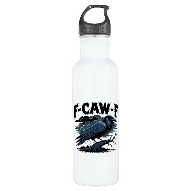 F-Caw-F Minimal Clean Design 710 Ml Water Bottle (Front)