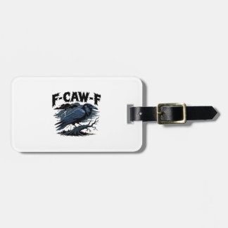 F-Caw-F Minimal Clean Design Luggage Tag
