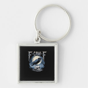 F-Caw-F Minimal Clean Key Ring