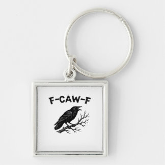 F-Caw-F Minimal Clean Key Ring