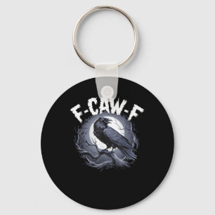F-Caw-F Minimal Clean Key Ring