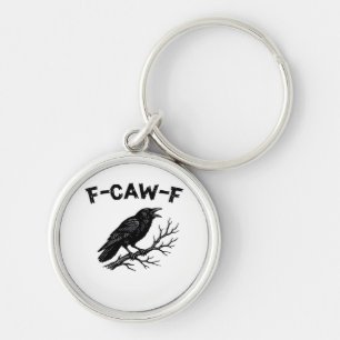 F-Caw-F Minimal Clean Key Ring