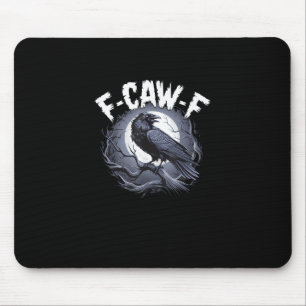 F-Caw-F Minimal Clean Mouse Mat