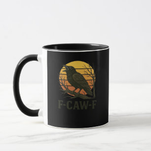 F-Caw-F Minimal Clean Mug