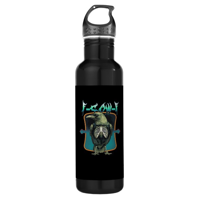 F-Caw-F Minimal Design 710 Ml Water Bottle (Front)