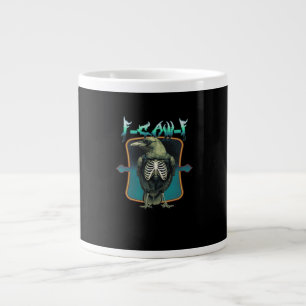F-Caw-F Minimal Design Large Coffee Mug